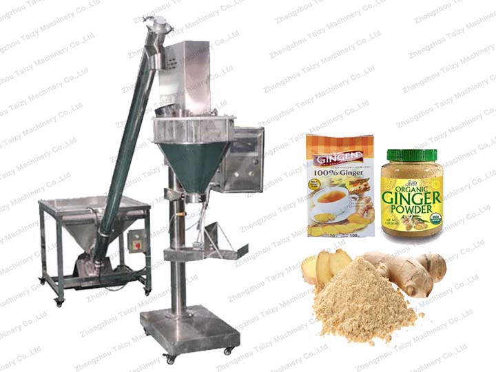 machine de remplissage de poudre de gingembre