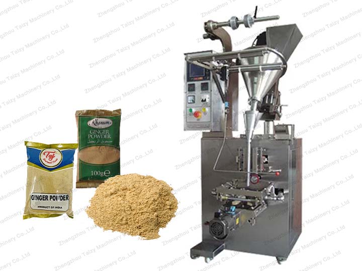 Small ginger powder packaging machine