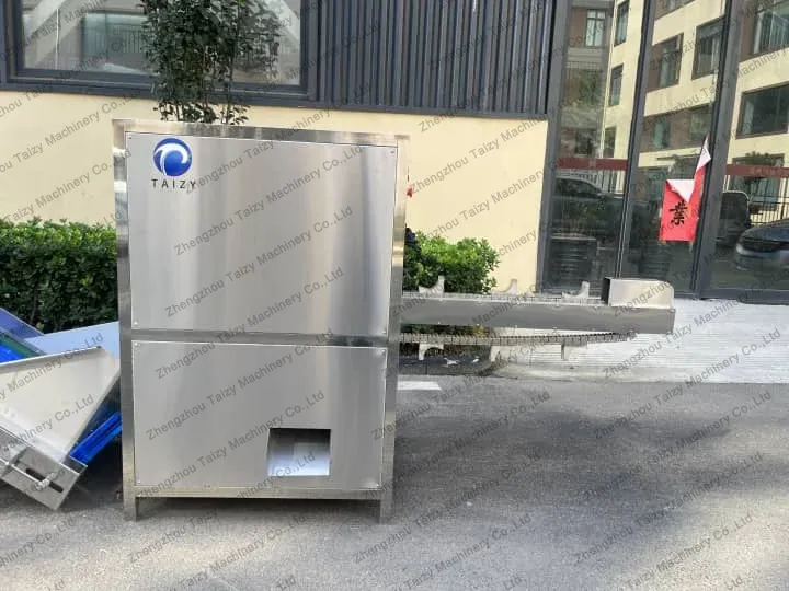 Cortadora de raíces de cebolla