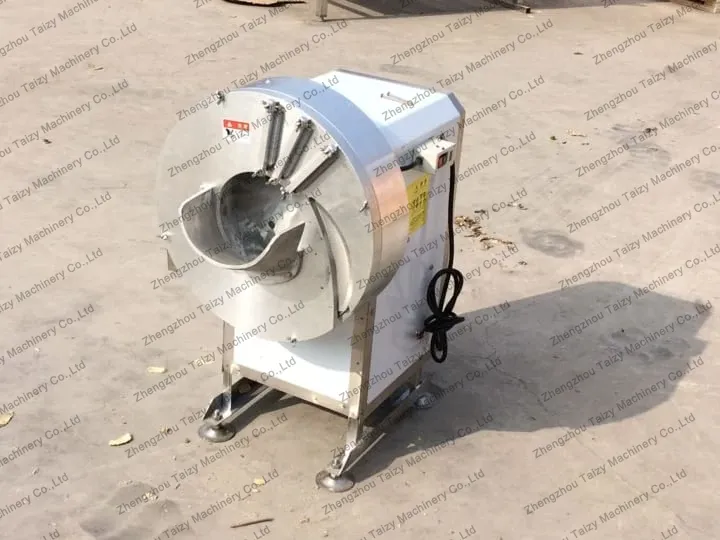 Automatic ginger slicing machine