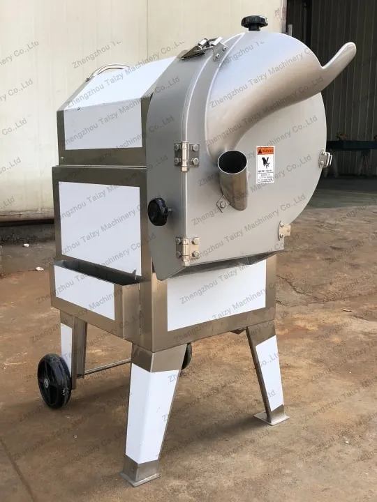 Onion cutting machine