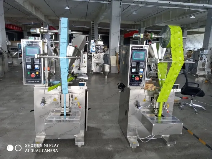 Onion powder packing machine