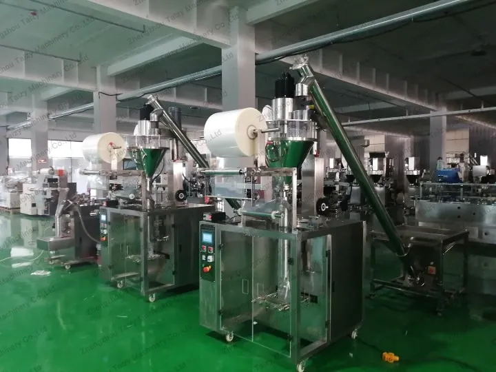 Onion Powder Packaging Machine 6 Direct push powder packer machine