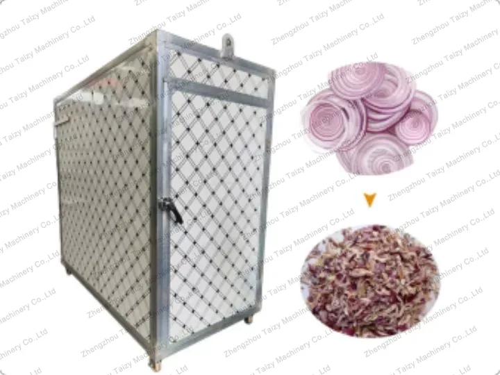 Onion drying machine