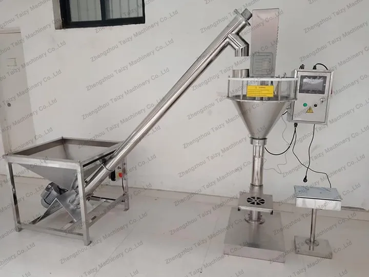 Onion Powder Packaging Machine 7 Semi-automatic powder filling machine