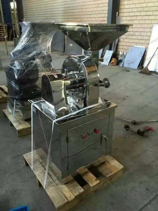 آلة طحن بودرة البصل من الفولاذ المقاوم للصدأ