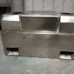 garlic root and steam cutting machine