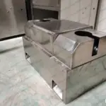 garlic root cutter machine