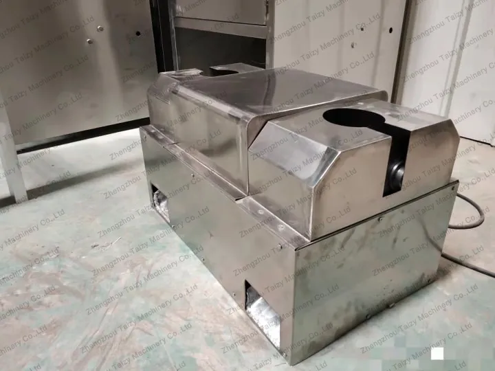 garlic root cutter machine