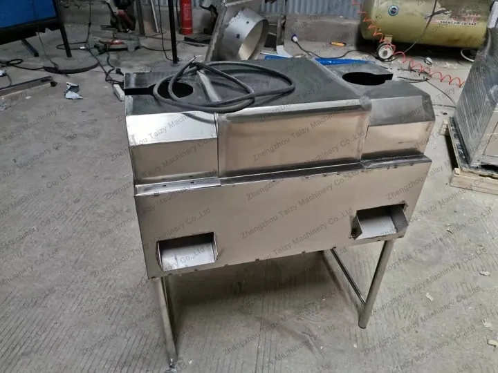garlic root cutting machine