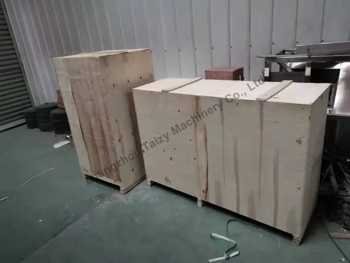 garlic stem cutter machine package