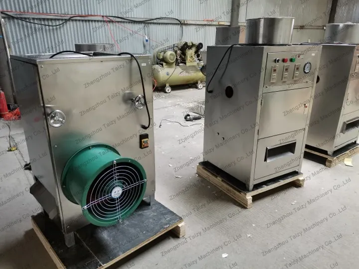 garlic bubl breaker machine