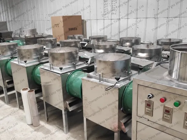 Garlic Clove Separator 7 Garlic bulb separating machine