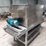 chain-type garlic peeling machine