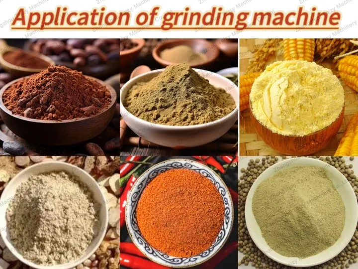 application garlic powder milling machine