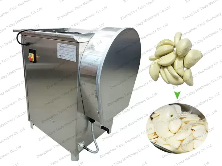 Automatic garlic slicer machine