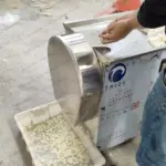 automatic garlic slicing machine