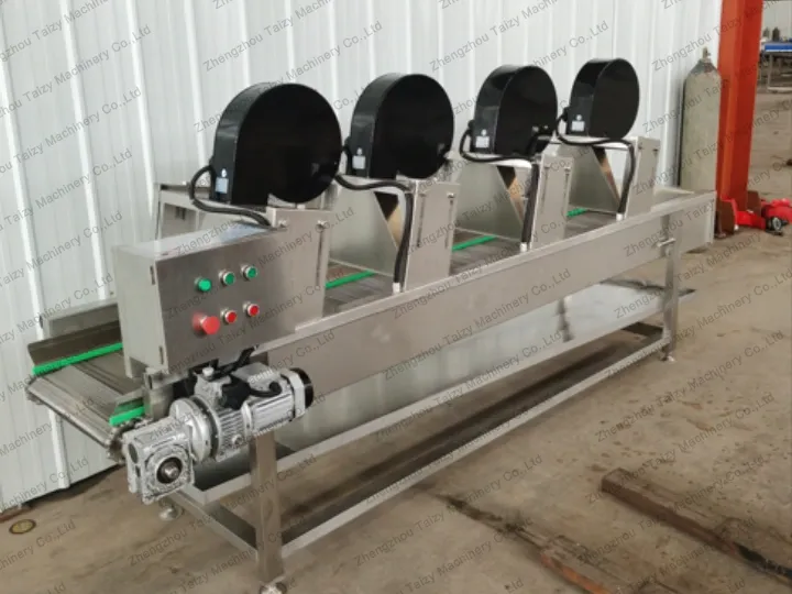 garlic air drying equipment