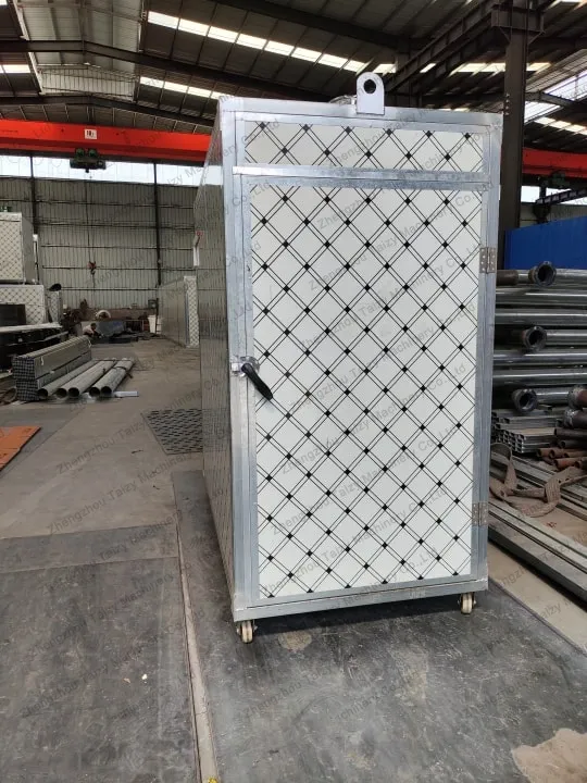 Garlic drying machine