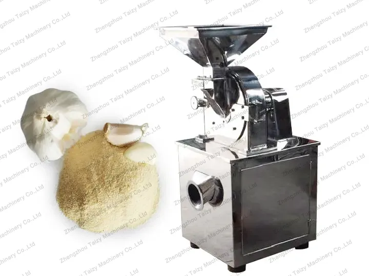 Automatic garlic powder grinder