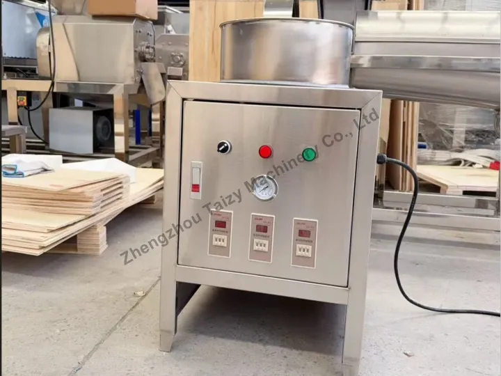 Garlic skin removing machine