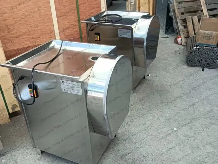 garlic slicer machine