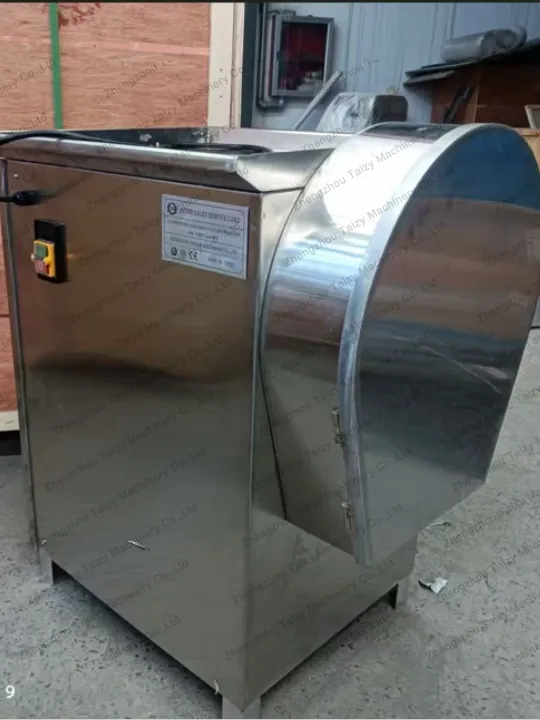 Garlic slicing machine