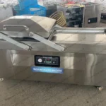 double-chamber garlic clove vacuum packaging machine
