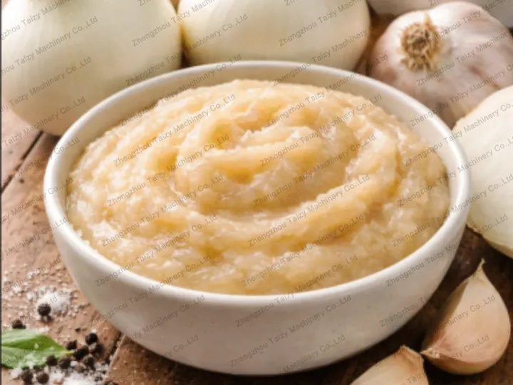 Garlic Paste Making Machine 6 Onion paste