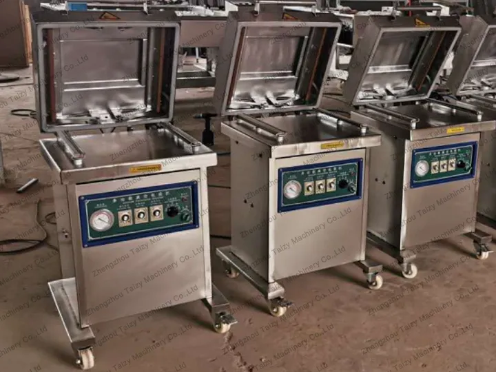 single-chamber garlic clove vacuum packing machine